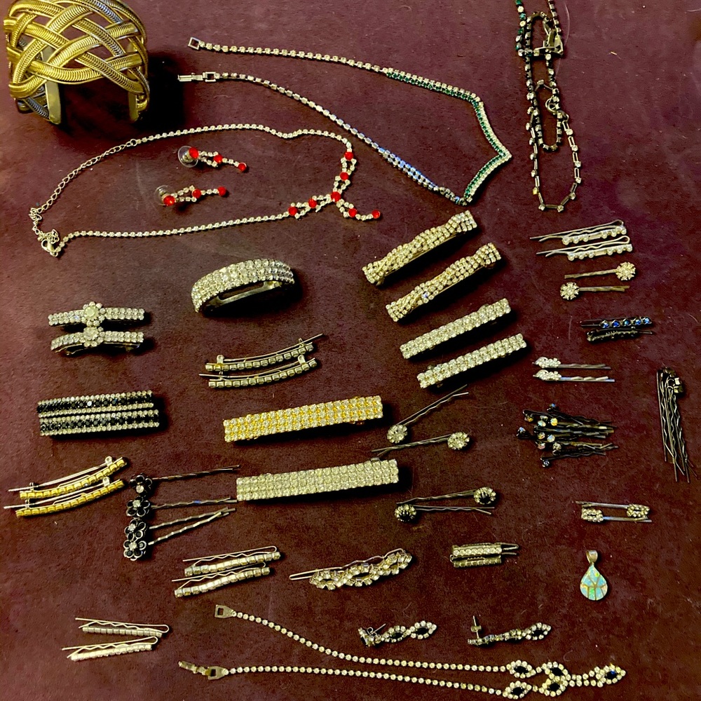 Huge 68 Pc Jewelry Lot